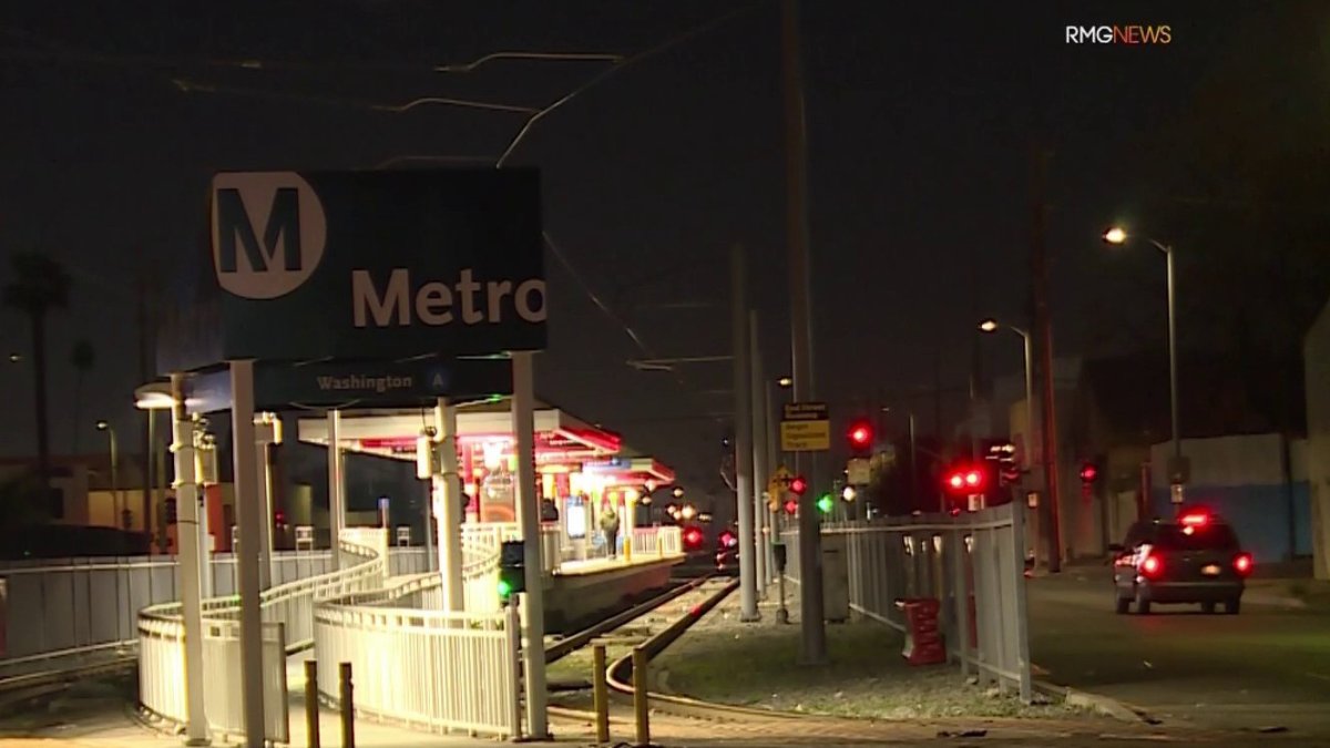 Shooting Near Downtown LA Metro Station Affecting Service NBC Los Angeles