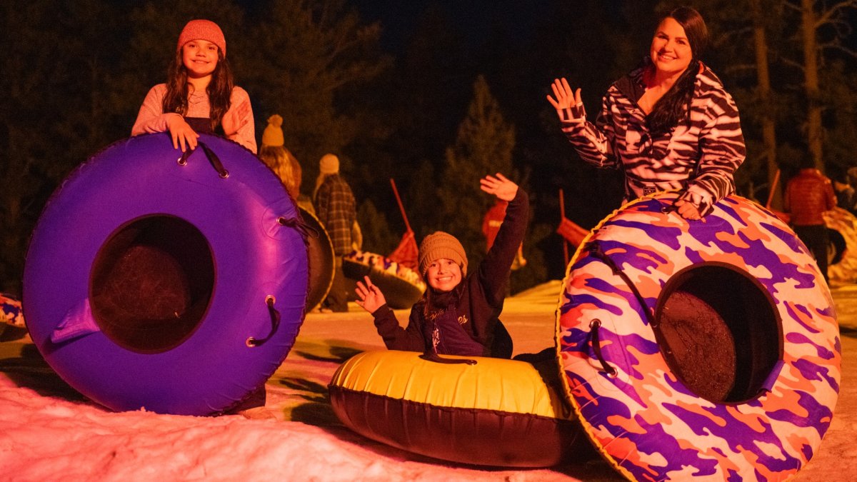 Glow Tubing in Big Bear Is Pure Winter Whimsy NBC Los Angeles