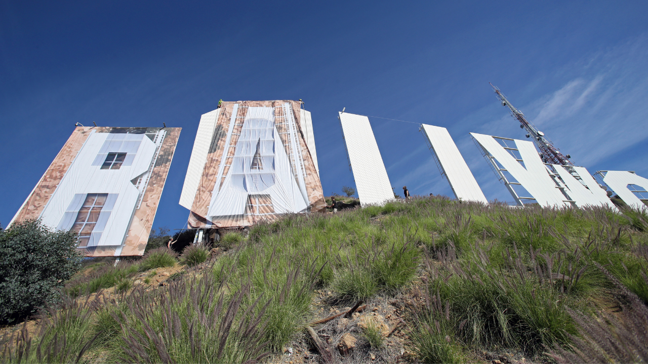 Hollywood Sign Gets New Paint Job for its 100th Anniversary
