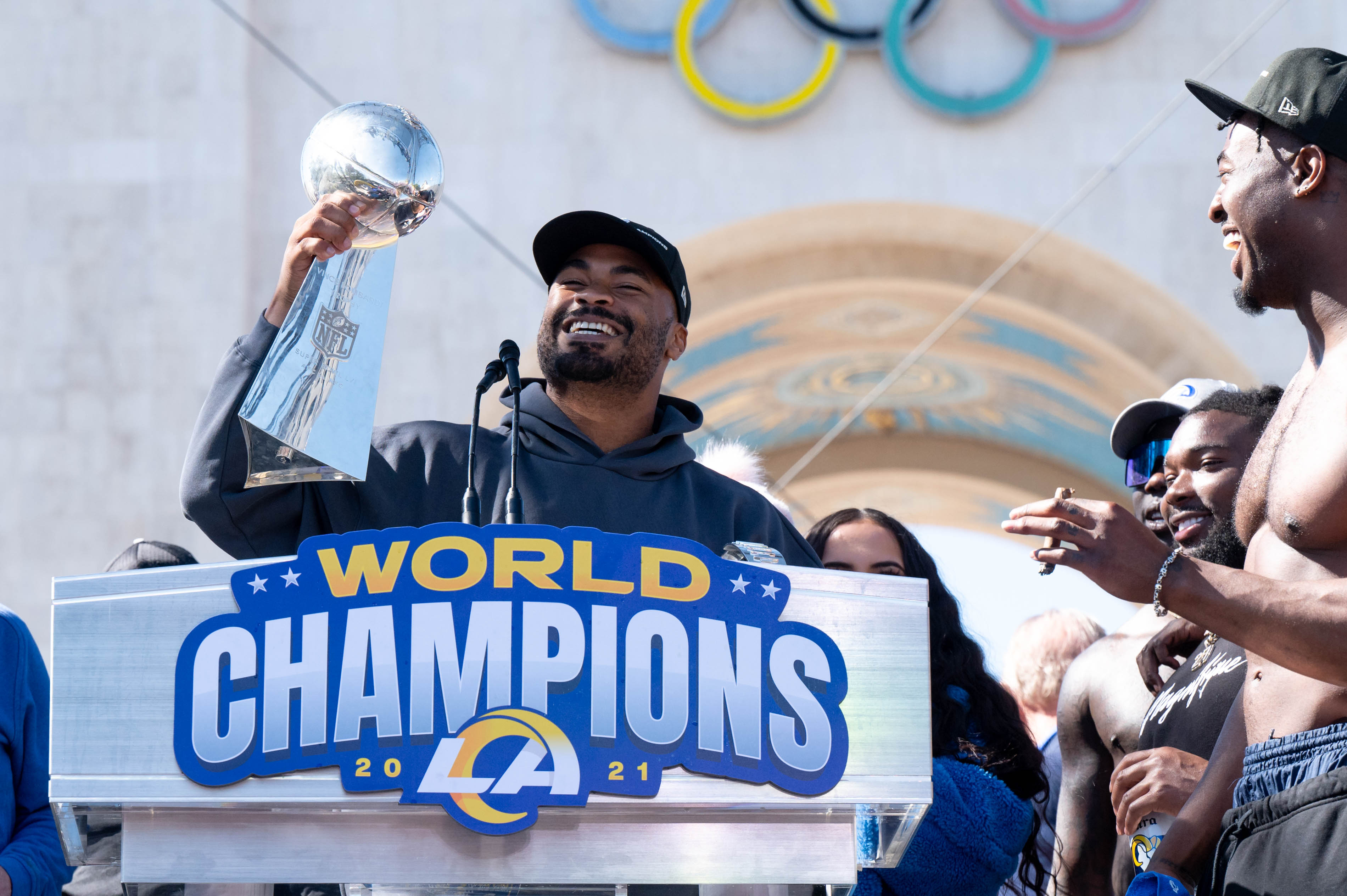 Rams' Van Jefferson Reveals Super Bowl Baby's Name – NBC Los Angeles