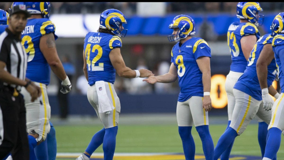 Menifee's Matthew Orzech Snaps Rams to Super Bowl – NBC Los Angeles