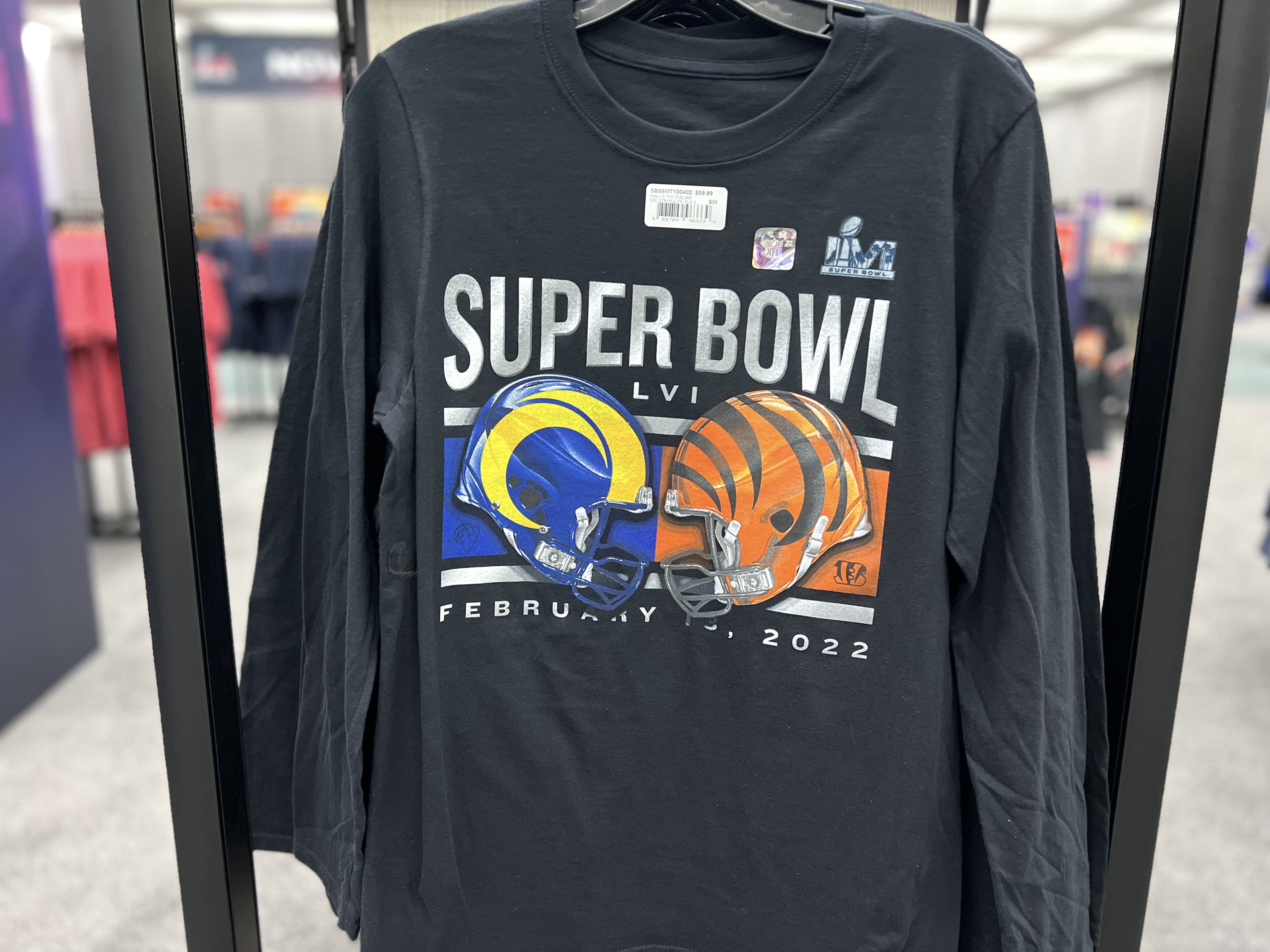 Premium cincinnati Bengals vs. Los Angeles Rams Super Bowl LVI Matchup Big  & Tall Dueling T-Shirt - Black, hoodie, sweater, long sleeve and tank top