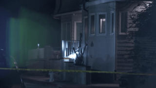 A SWAT team arrives at the home of former reality TV star Elizabeth Vargas’ Newport Beach on Tuesday, Feb. 1, 2022.
