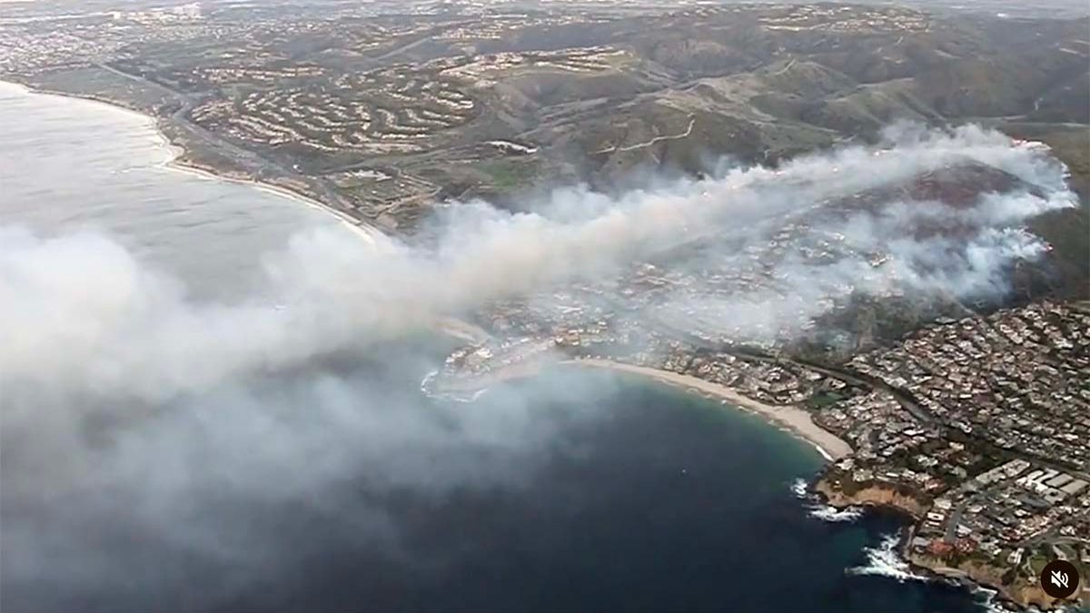 Brush Fire Burns in Laguna Beach Area – NBC Los Angeles - Vimarsana News