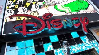 A Disney store in Times Square, New York City.