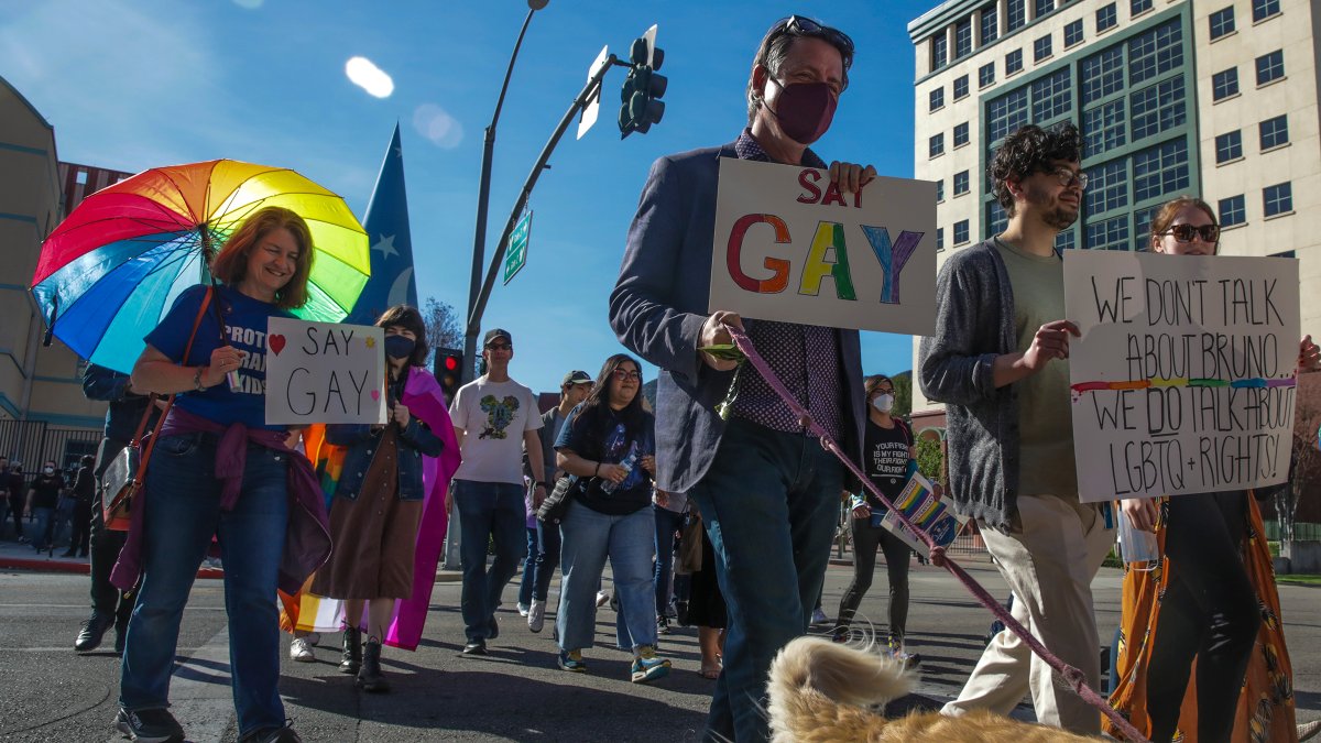 Walt Disney Co.  demands repeal of Florida’s “Don’t Say Gay” Act – NBC Los Angeles