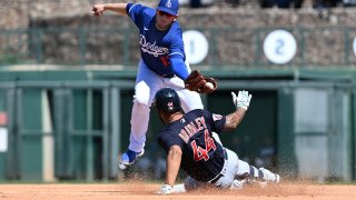 Cleveland Guardians v Los Angeles Dodgers