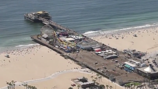 santa monica generic aerial image