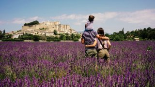 Travelers booking luxury trips to Europe have not canceled amid the Ukraine war, says travel advisor Jessica Griscavage of Runway Travel. Pictured, Grignan, France.