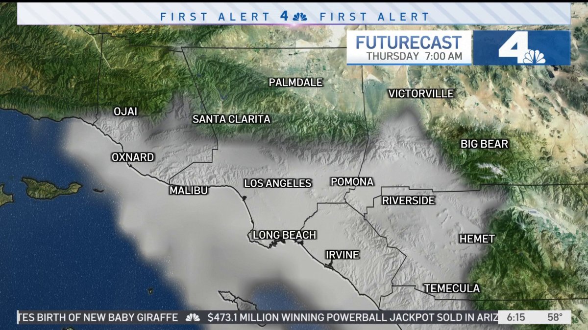 First Alert Forecast: Cooling Down – NBC Los Angeles
