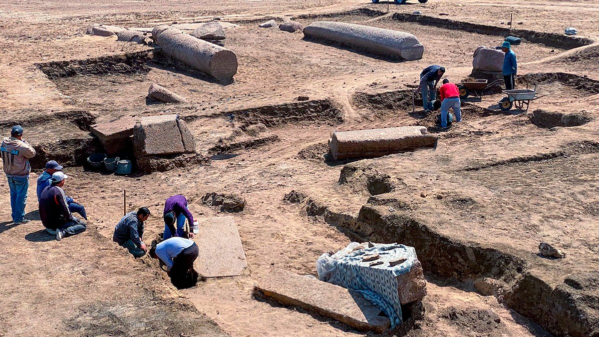 Archaeologists Unearth Ruins of Ancient Temple for Zeus in Sinai, Egyptian Officials Say – NBC Los Angeles - Vimarsana News