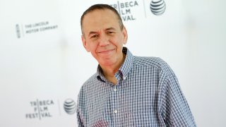 Comedian Gilbert Godfried attends the Tribeca Film Festival world premiere of "Roseanne For President!" at the SVA Theatre on Saturday, April 18, 2015, in New York.