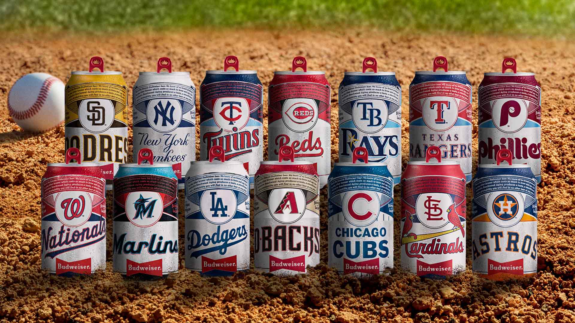 Budweiser to Release MLB Team Cans for 2022 – NBC Los Angeles