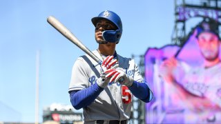 Los Angeles Dodgers v Colorado Rockies