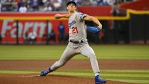 Buehler gets 1st career shutout, Dodgers blank D-backs 4-0 - The San Diego  Union-Tribune