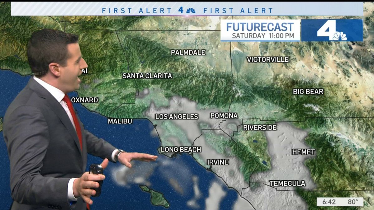 First Alert Forecast: Finally Cooling Down – NBC Los Angeles
