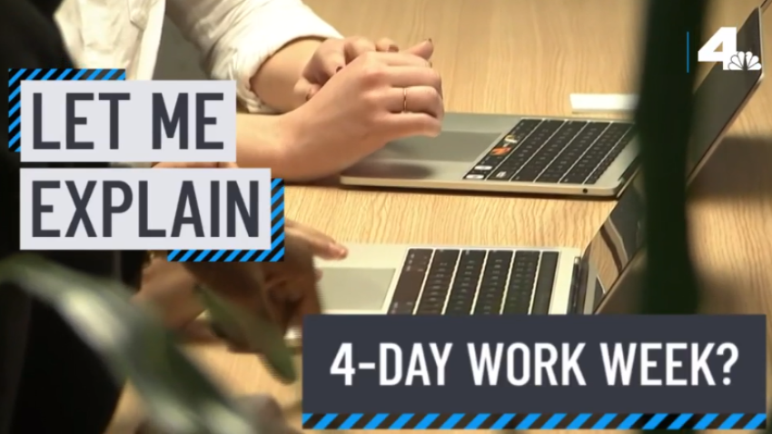 Let Me Explain: California Considers Shortened 4-Day Workweek For Larger Companies