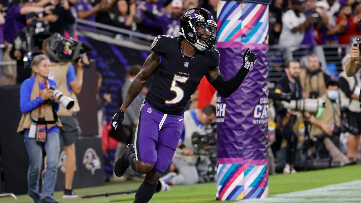 Marquise Hollywood Brown leaves Baltimore Ravens to join Kyler