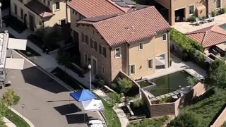 Three decomposed bodies were found inside an Irvine home in April 2022.