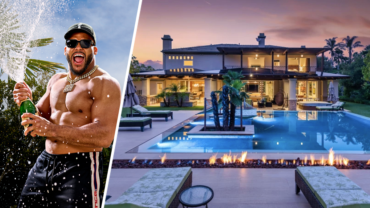 See the Calabasas Mansion LA Rams Player Aaron Donald Just Sold