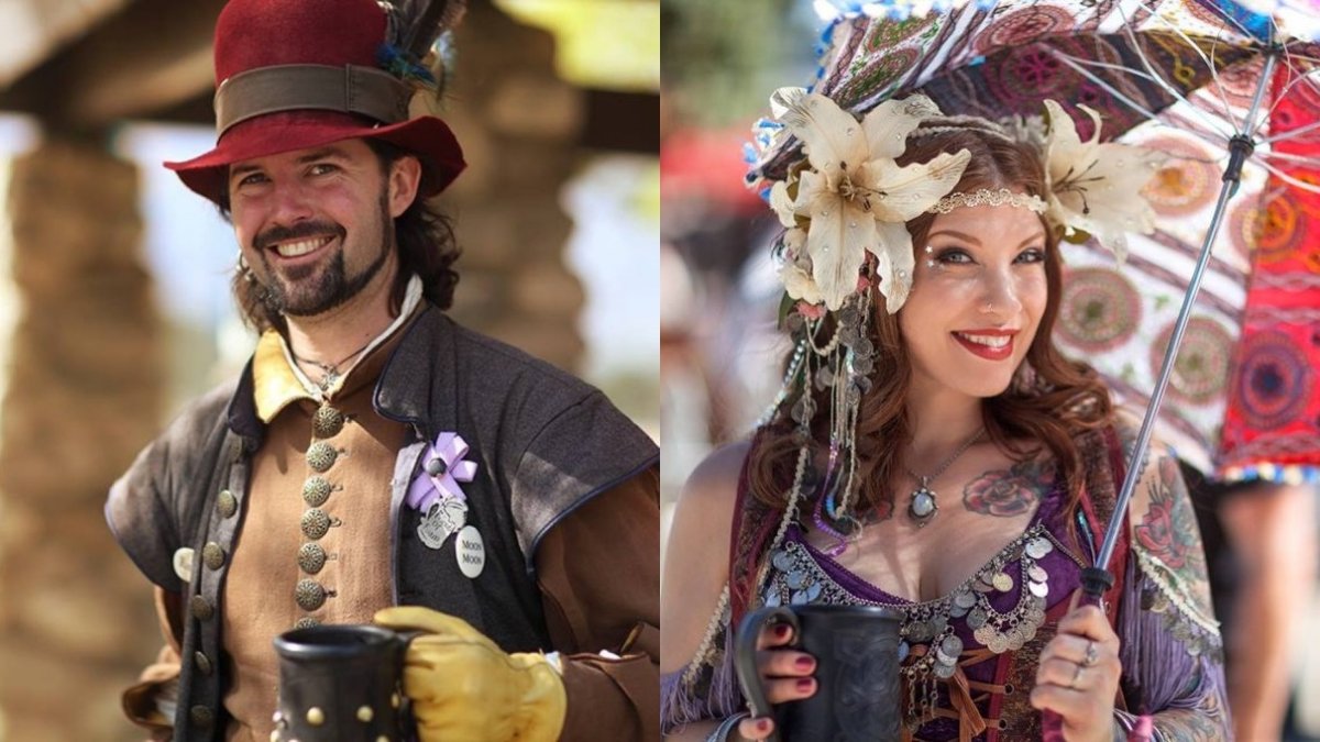 Costume-up for RennCon, Ren Faire's Cosplay Weekend – NBC Los Angeles
