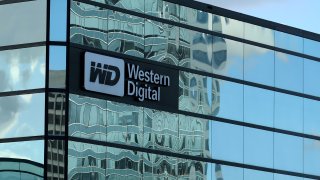 A Western Digital office building is shown in Irvine, California, U.S., January 24, 2017.