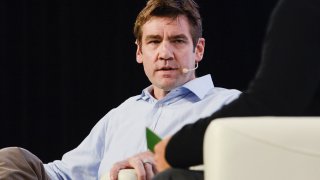 Chris Dixon, General Partner at Andreessen Horowitz, discusses cryptocurrency during the TechCrunch Disrupt forum in San Francisco, October 2, 2019.