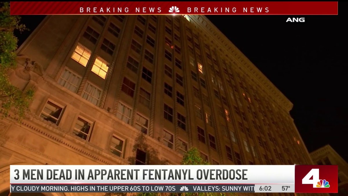 Three Dead in Possible Fentanyl Overdose in Downtown LA Apartment – NBC ...