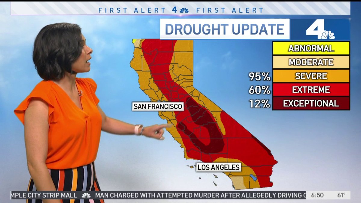 Map: Where the California Drought Just Got Worse – NBC Los Angeles