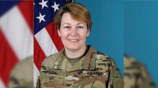U.S. Army shows Col. Gail Curley.