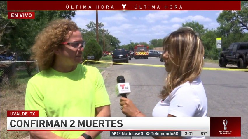Witness Describes Scene Outside Texas Elementary School Shooting