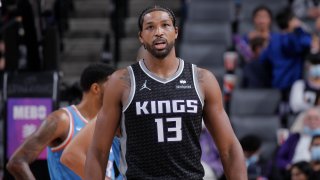 Tristan Thompson #13 of the Sacramento Kings