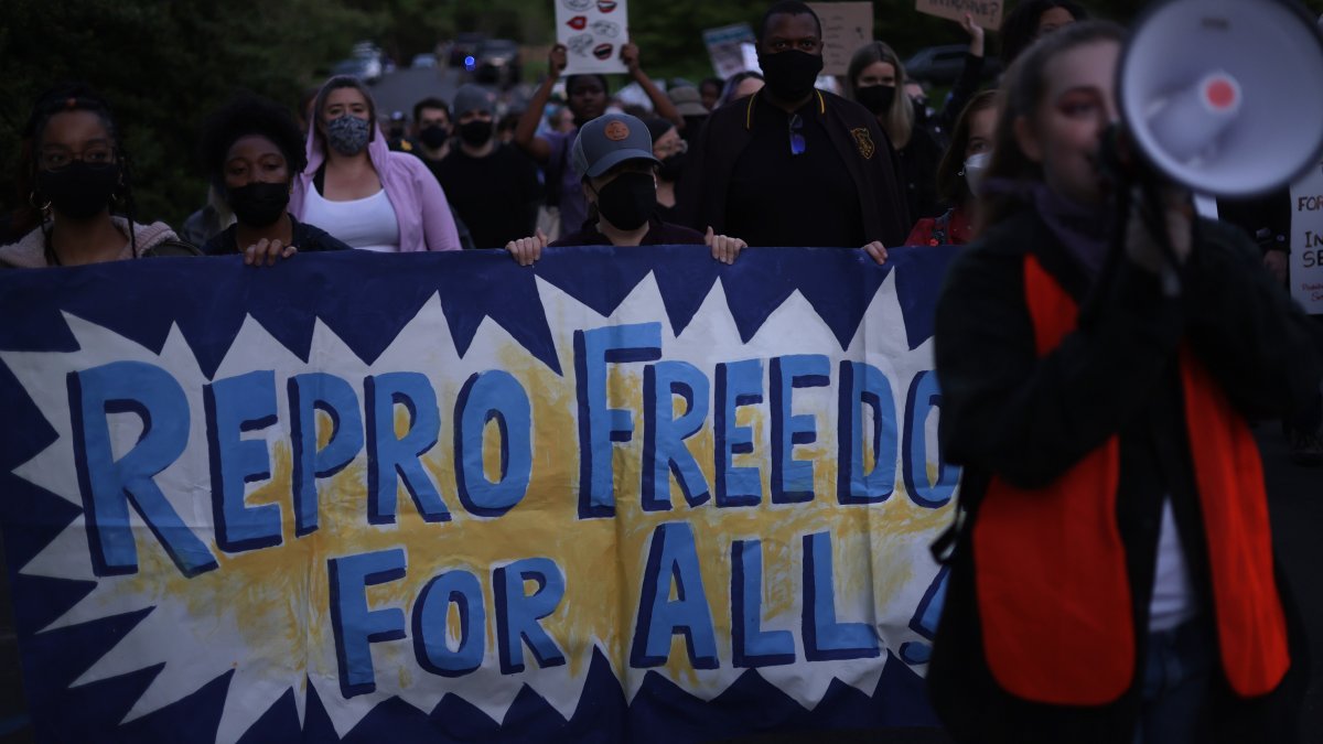 Abortion Rights Activists Protest Outside Conservative Supreme Court Justices' Homes 1
