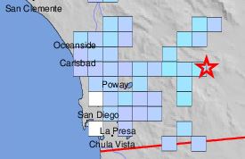 Two small quakes shook San Diego on Monday