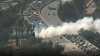 Brush Fire Off Freeway Snarls Traffic in San Fernando Valley
