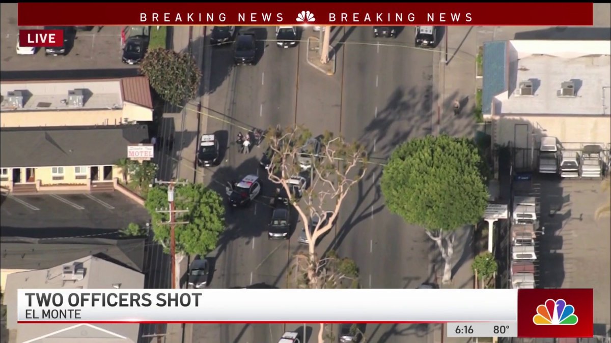 Two Officers Shot, Man Killed in Police Shooting – NBC Los Angeles