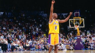 1997 NBA Playoffs - Round Two Game Three: Utah Jazz v Los Angeles Lakers