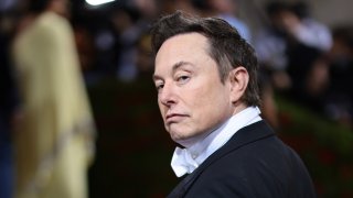 Elon Mush is pictured.
