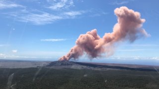 Hundreds Forced To Evacuate After Hawaii's Kilauea Volcano Erupts