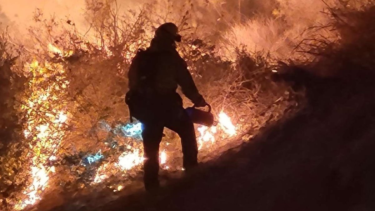 Wildfire Burns About 60 Acres in Coachella Valley NBC Los Angeles