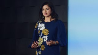 Yamini Rangan speaks onstage during the Dropbox Work In Progress Conference at Pier 48 on September 25, 2019 in San Francisco, California.