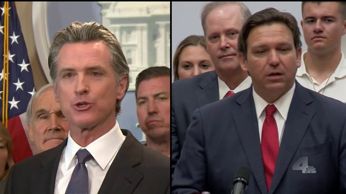 News Conference Is It Newsom Vs. DeSantis in 2024? NBC Los Angeles