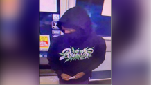 Police released this image of the man believed to be responsible for shootings at two 7-Eleven stores in Brea and La Habra on Monday.