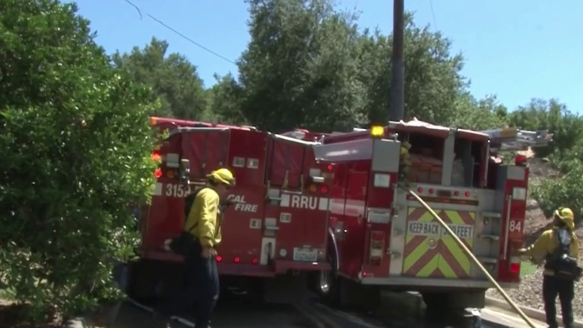 Firefighters Get Handle on Brush Fire Near Temecula, Evacuation Warning Lifted