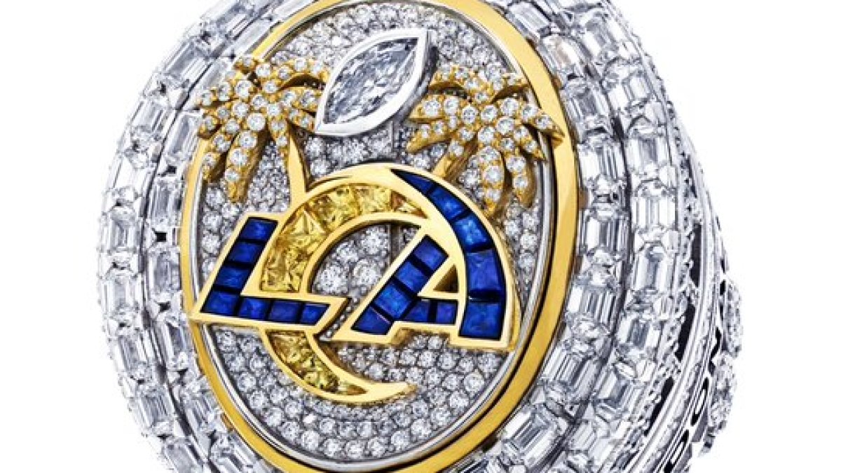 The Los Angeles Rams Super Bowl LVI Ring Has the Most Diamond