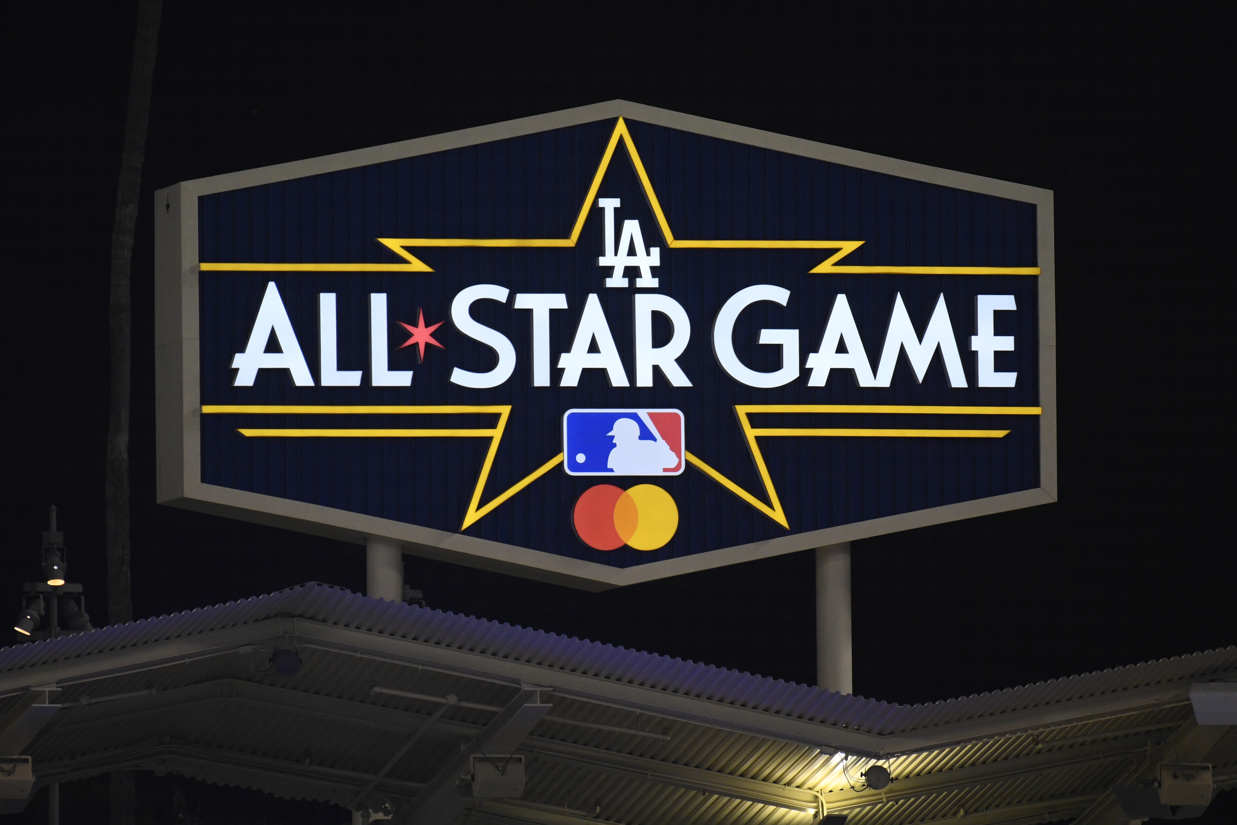 Texas Rangers MLB unveil 2024 AllStar Game logo  NBC 5 DallasFort Worth