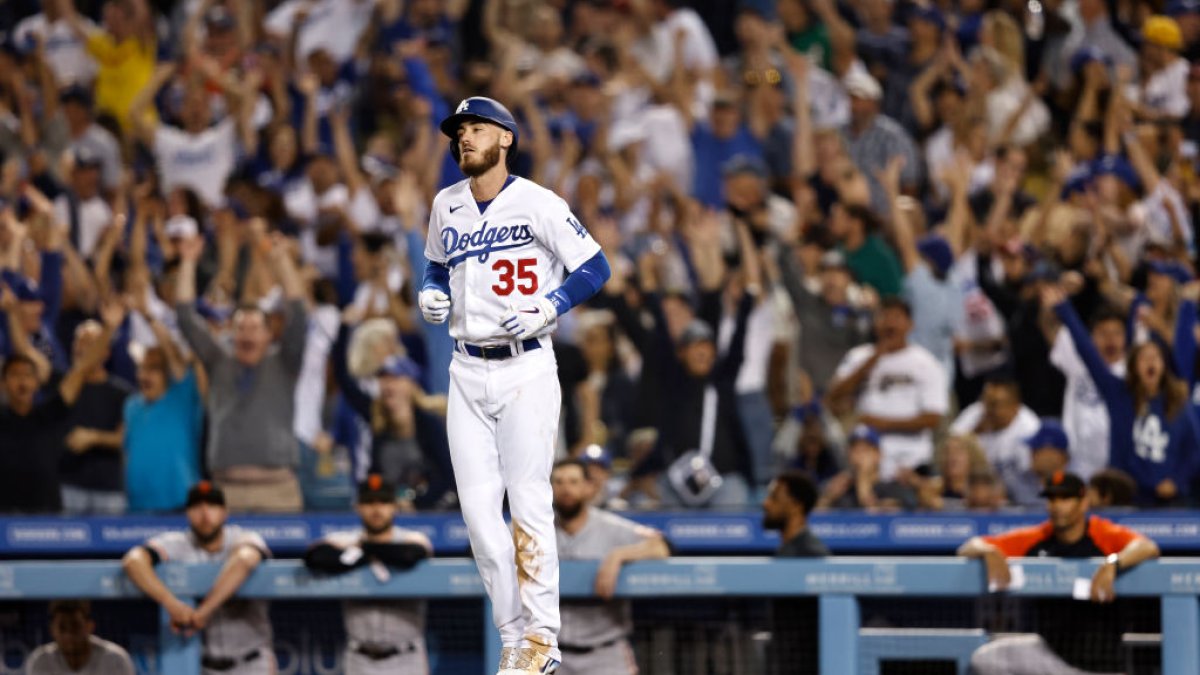 Cody Bellinger's Grand Slam Propels Dodgers Past Giants 5-1 – NBC Los  Angeles