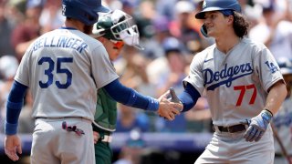 Los Angeles Dodgers v Colorado Rockies