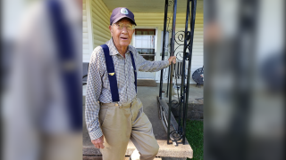 Bradford Freeman at his home in May 2019