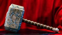 Mighty Thor’s Hammer: This unique novelty opens up on top to hold a contour bottle or cup and, at the time of purchase, includes guests’ choice of a Coca-Cola bottled beverage. Mighty Thor’s Hammer can be found in Disney California Adventure Park in Anaheim, Calif., at Shawarma Palace, Shawarma Palace Too and the Outdoor Vending Cart at the entrance to Avengers Campus near Guardians of the Galaxy – Mission: BREAKOUT! (David Nguyen/Disneyland Resort)